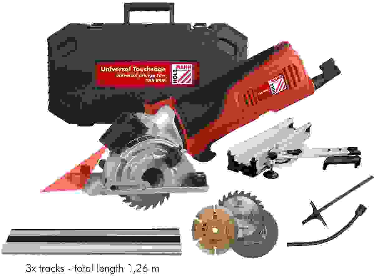 Holzmann Universal-Kreissäge - 600W MIT EXTRA 2x Diamantscheibe- Ø 89mm