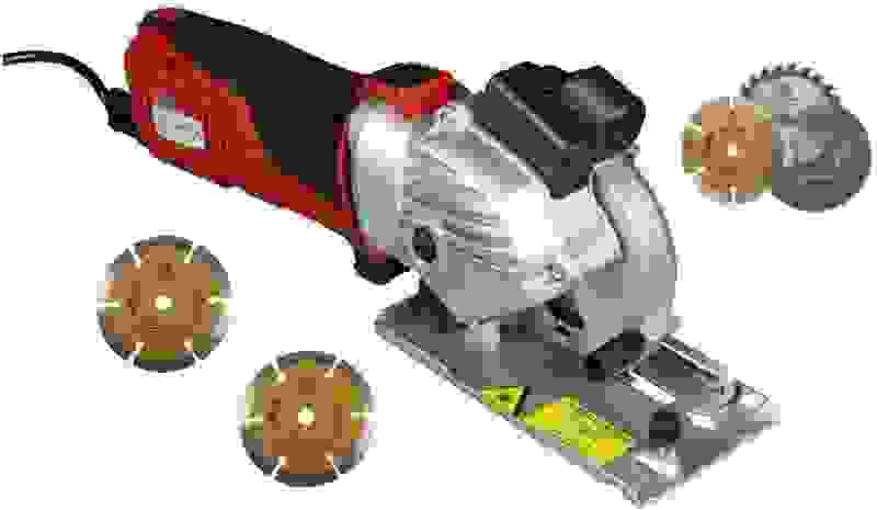 Holzmann Universal-Kreissäge - 600W MIT EXTRA 2x Diamantscheibe- Ø 89mm