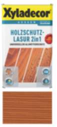 Holzschutz Lasur für Außenbereich Xyladecor  2in1 Mahagoni 0,75L Universeller Allwetterschutz