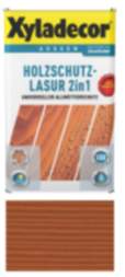 Holzschutz Lasur für Außenbereich Xyladecor  2in1 Teak 2,5L Universeller Allwetterschutz