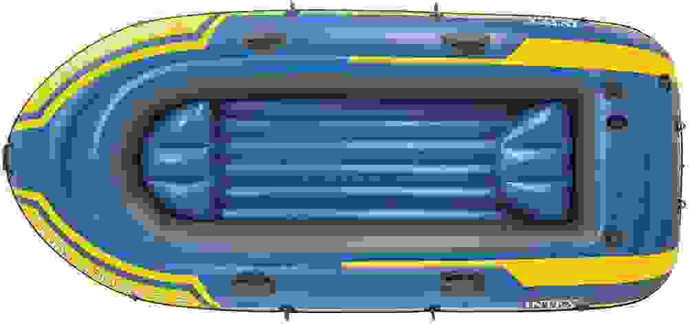Intex Inflatable Challenger 3 - 3-Personen - Inklusive Paddel und Handpumpe