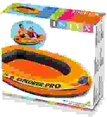 Intex Schlauchboot Explorer pro 196 X 102 Cm PVC orange Aufblasbar – Max. 120 kg
