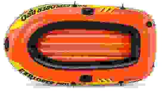 Intex Schlauchboot Explorer pro 196 X 102 Cm PVC orange Aufblasbar – Max. 120 kg