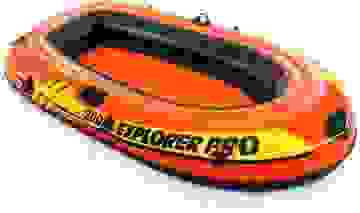 Intex Schlauchboot Explorer pro 196 X 102 Cm PVC orange Aufblasbar – Max. 120 kg