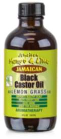 Jamaican Mango & Lime -  Black Castor Oil Lemon Grass 4oz