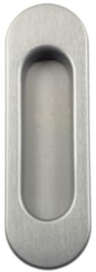 JUVA Muschelgriff 3665 oval 125 x 40 mm aus Metall