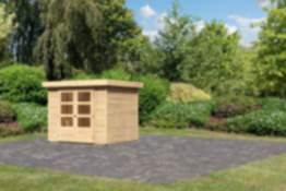 Karibu | Gartenhaus "Askola 3" | naturbelassen