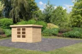 Karibu | Gartenhaus "Askola 4" | naturbelassen