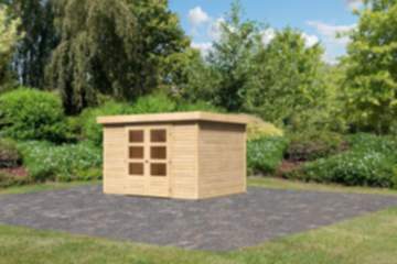Karibu | Gartenhaus "Askola 5" | naturbelassen