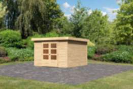 Karibu | Gartenhaus "Askola 6" | naturbelassen