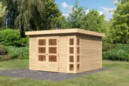 Karibu | Gartenhaus "Kerko 6" | naturbelassen