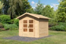 Karibu Gartenhaus Talkau 3 naturbelassen 240 x 200 cm