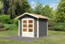 Karibu Gartenhaus Talkau 3 terragrau 240 x 200 cm