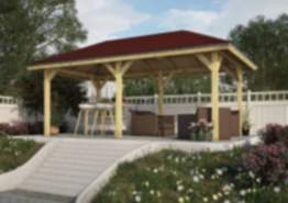 Karibu Pavillon / Carport Kirn 2