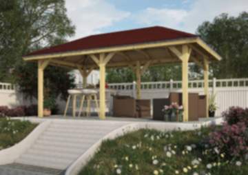 Karibu Pavillon / Carport Kirn 2