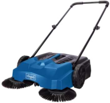 Kehrmaschine Trike-S Scheppach - 650mm Kehrbreite | 22L