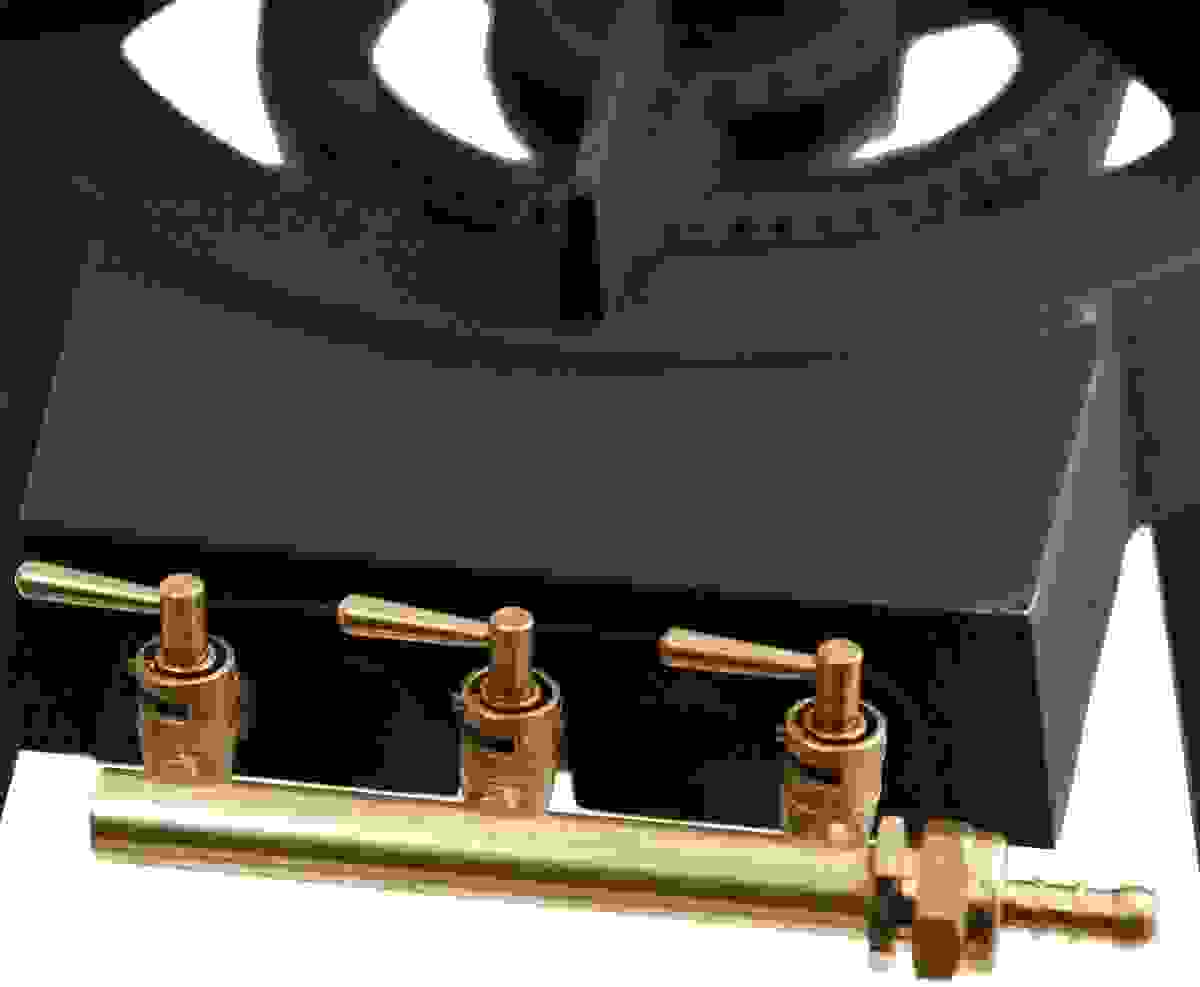Kemper Gusseisen Ringbrenner + 3 Hähne individuell regelbar von 1 kW - 9,3 kW Gasherd
