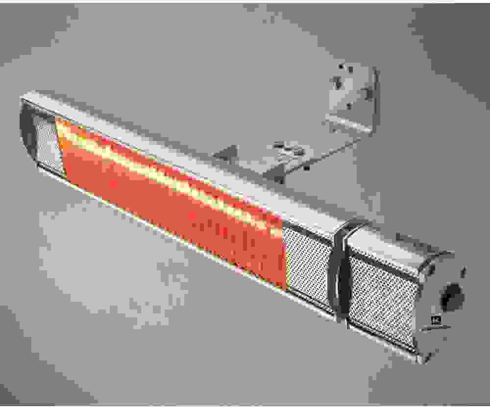 Kemper Heater - Terrassenheizer - für den Innen- und Außenbereich - 2000W - 24m², - IP55 - mit Fernbedienung - hängend