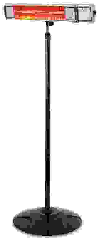 Kemper Heater - Terrassenheizer - für den Innen- und Außenbereich - 2000W - 24m², - IP55 - mit Fernbedienung - hängend