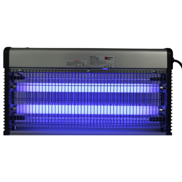 Kemper Insektenvernichter - 2 Lampen - 15W - 3000V - Mit herausnehmbarer Insektenwanne