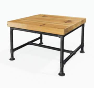 Klemp Industrial Kaffeetisch Gestell Graz Schwarz