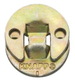 Knapp Einhängeverbinder DUO aus Stahl