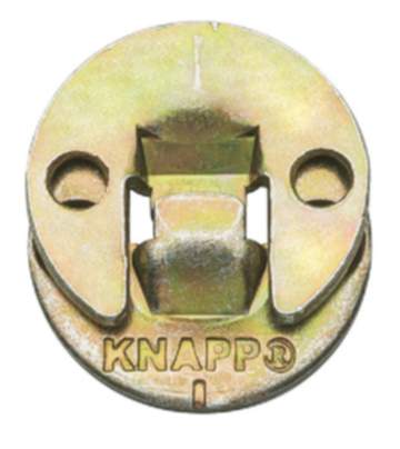 Knapp Einhängeverbinder DUO aus Stahl
