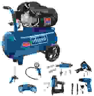 Kompressor HC55DC Profi Set scheppach - 230V 50Hz 2200W - 50L