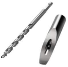 Kreg Micro-HD-Bohrer FOREMAN aus Stahl für 7 mm Pocket-Hole Bohrungen mit Bohrer-Führung