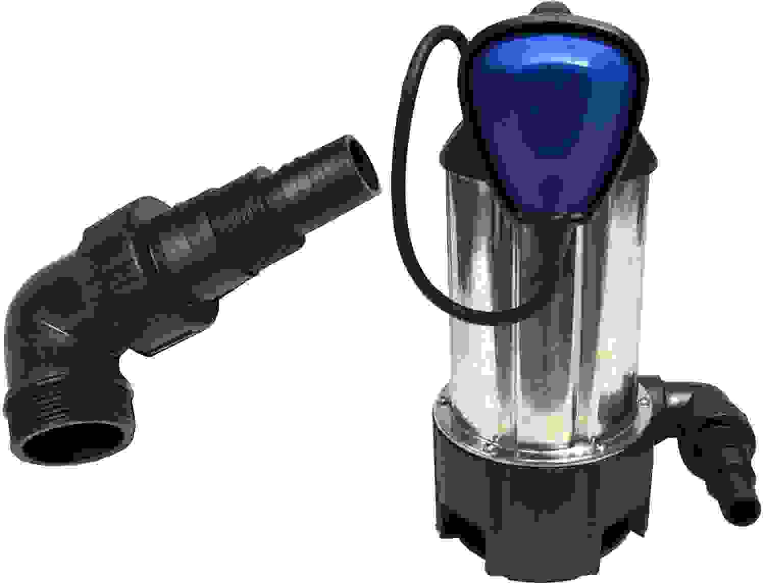 Kynast Garten-Tauchpumpe / Abwasserpumpe - 750W - Edelstahl -13.500 l/h