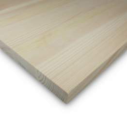 Leimholzplatte Kiefer Zuschnitt 28 mm Holzplatte Möbelbau Echtholz Durchgehend