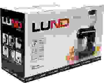 LUND Küchenmaschine Mixer und Pürierstab - 1000W - Edelstahlschüssel 4,5 L