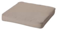 Madison Loungekissen Luxe Basic Taupe 120x80x10 cm