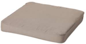 Madison Loungekissen Luxe Basic Taupe 120x80x10 cm
