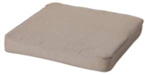 Madison Loungekissen Luxe Basic Taupe 60x60x10 cm