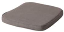 Madison Sitzkissen Wicker Multi viereckig Outdoor Oxford Taupe 48x48x5 cm