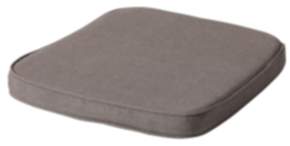 Madison Sitzkissen Wicker Multi viereckig Outdoor Oxford Taupe 48x48x5 cm