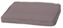 Madison Sitzkissen Wicker Multi viereckig Panama Taupe 48x48x5 cm