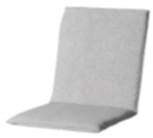Madison Stapelstuhl Kissen Outdoor Manchester Light Grey