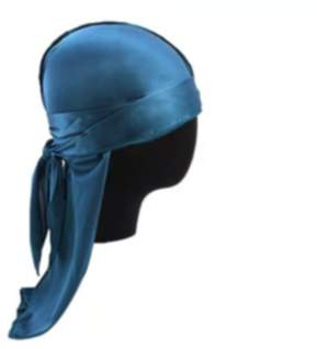 Magic Seidiger Satin Durag - Navy