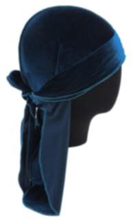 Magic Superstar Premium Velvet Deep Wave Durag - Navy