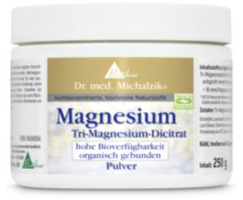 Magnesium | besonders bioverfügbar | 250 g Pulver | Dr. med. Michalzik