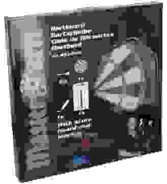Masterdarts Dartboard Starter Set - einschließlich Darts und Anzeigetafel - 5,8 x 45,8 x 37cm