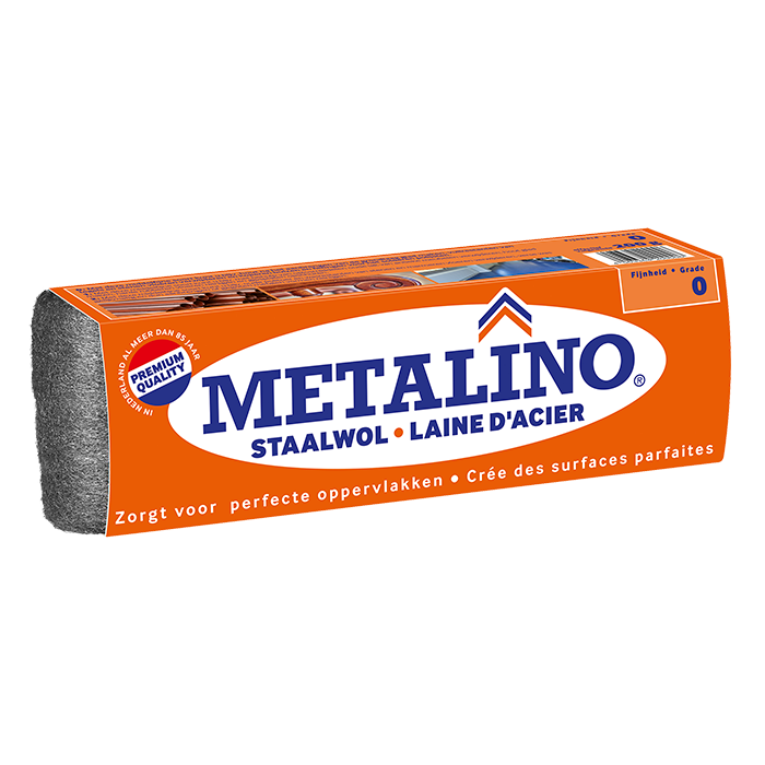 Metalino Stahlwolle - Feinheit 0 - 200 gr