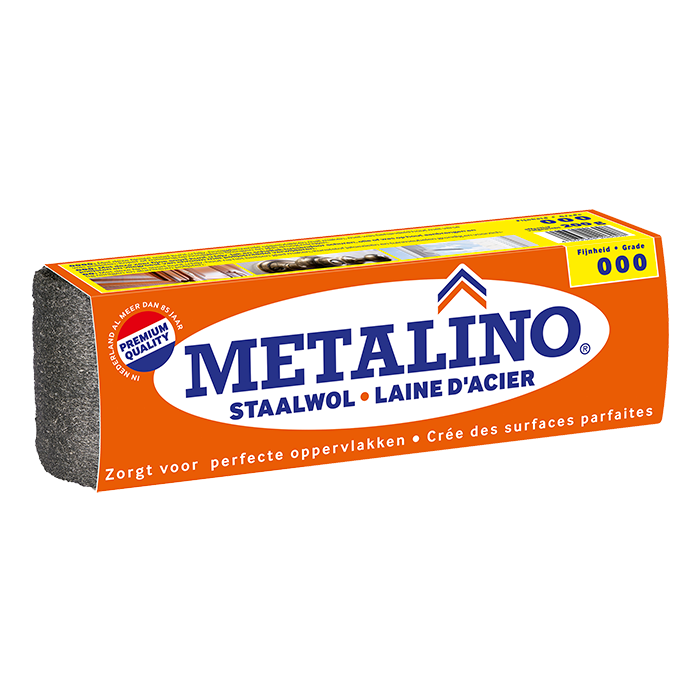 Metalino Stahlwolle - Feinheit 000 - 200 gr