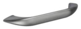 Möbelgriff GR10020 chrom matt Bügelgriff Edelstahl Bohrabstand 128 mm