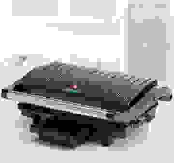 Monza Kontaktgrill schwarz 1500W