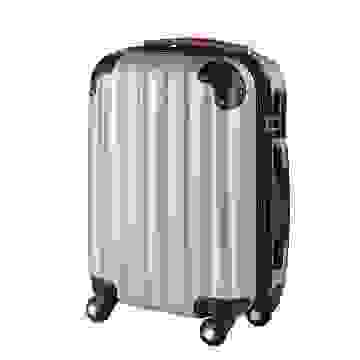 Monzana Case Hartschalenkoffer Baseline silber M