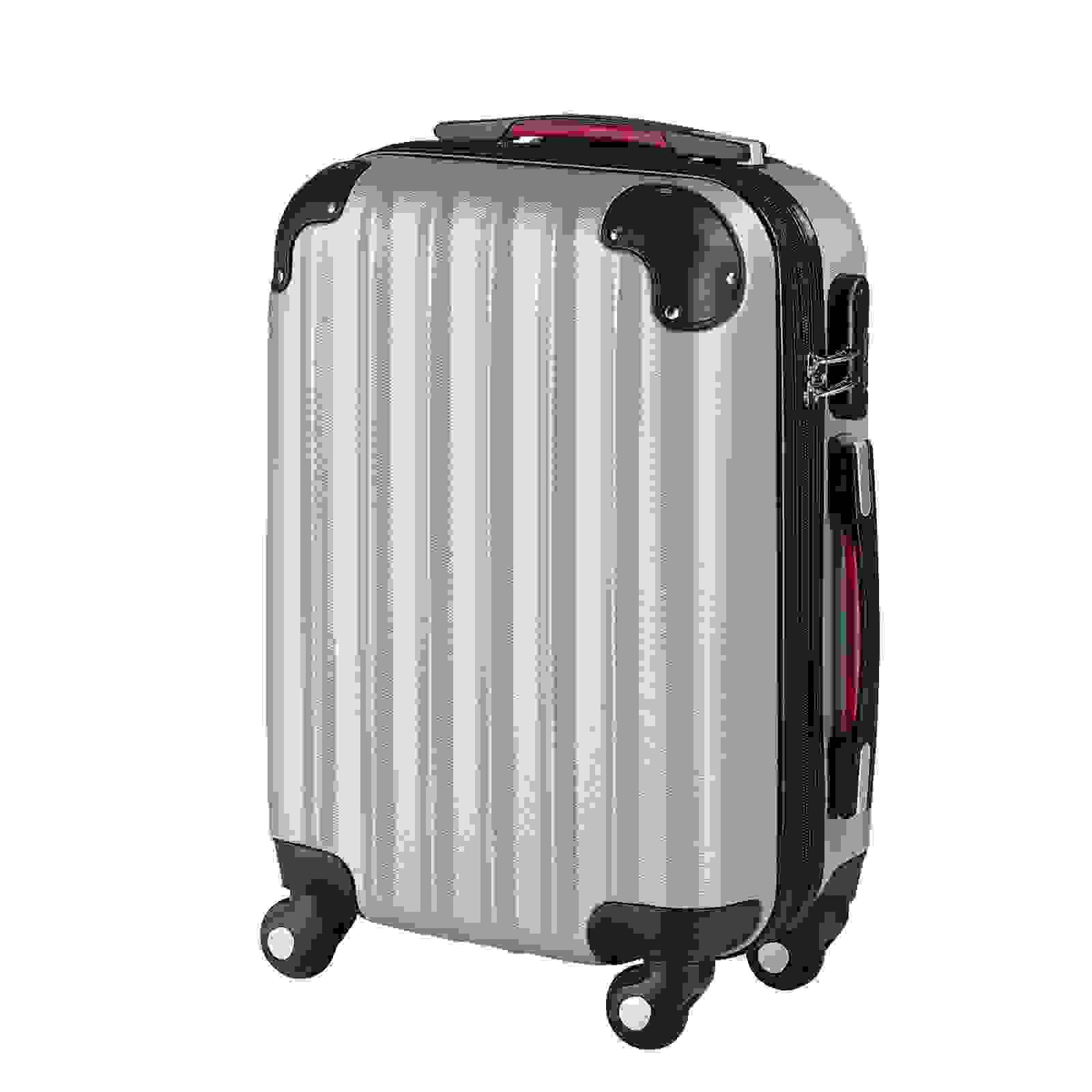 Monzana Case Hartschalenkoffer Baseline silber M
