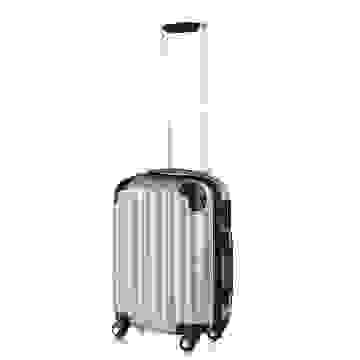 Monzana Case Hartschalenkoffer Baseline silber M